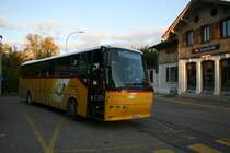 PU FuniCar, Biel, Nr. 16 (BE 610'616, Bova Futura 12-340FLD, 2002) am 26.10.2009 in Neuveville.