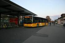 PU FuniCar, Biel, Nr. 20 (BE 655'320, MAN Lion's City � / A20, 2008) am 26.10.2009 in Landeron.