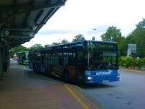 MAN Niederflurbus 2. Generation auf der Linie 4810 nach Kiel am ZOB.