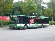 Setra S 300er-Serie NF auf Betriebsfahrt am ZOB.