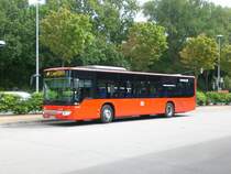Setra S 400er-Serie NF (Multi Class) auf Betriebsfahrt am ZOB.