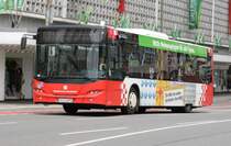 Wagen 110 (OS S 2970) mit Werbung f�r WGO Wohnungen in Osnabr�ck Stadtmitte.
27.6.2009