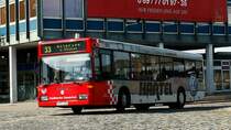 Wagen 155 (OS D 4059) mit Werbung f�r VW H�rtel am HBF Osnabr�ck.
