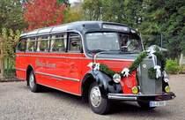 Mercedes O 3500 Oldy-Bus als Transportmittel f�r Hochzeitsg�ste - Euskirchen 10.10.2009