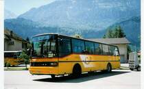 Aus dem Archiv: PTT Regie P 25'052 Setra am 6. Juli 1998 Meiringen, Postgarage