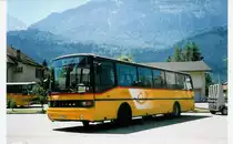 Aus dem Archiv: PTT Regie P 25'052 Setra am 6. Juli 1998 Meiringen, Postgarage