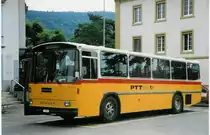 Aus dem Archiv: PTT Regie P 25'832 Saurer/T�scher RH am 9. Juli 1998 Liestal, Bahnhof