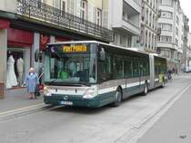 CTS Strasbourg - Irisbus Nr.322  490 BEM 67 unterwegs auf der Linie 6 in der Stadt Strassburg am 31.10.2009