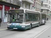 CTS Strasbourg - Renault Nr.577 3166 YN 67 unterwegs auf der Linie 4 in der Stadt Strassburg am 31.10.2009