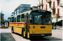 Aus dem Archiv: PTT Regie P 25'671 Saurer/Lauber RH am 13. Juli 1998 Bellinzona, Bahnhof