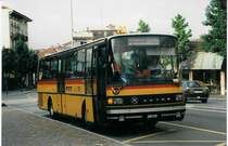 Aus dem Archiv: PTT Regie P 25'054 Setra am 14. Juli 1998 Locarno, Bahnhof
