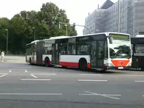 Mercedes-Benz O 530 I (Citaro) auf Betriebsfahrt am Hauptbahnhof/ZOB.