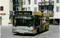 Aus dem Archiv: PTT Regie P 23'027 Neoplan am 14. Juli 1998 Brig, Bahnhof (Ortsbus Brig)