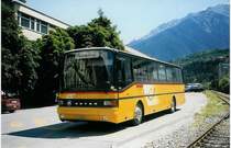Aus dem Archiv: PTT Regie P 25'066 Setra am 14. Juli 1998 Brig, Bahnhof