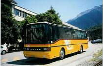 Aus dem Archiv: PTT Regie P 25'068 Setra am 14. Juli 1998 Brig, Bahnhof