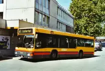 RBS Worblaufen Nr. 19/BE 464'419 MAN/G�ppel (ex AAGL Liestal Nr. 58) am 14. September 2009 Bolligen, Bahnhof