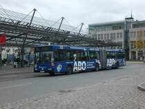 Mercedes-Benz O 405 N (Niederflur-Stadtversion) auf der Linie 5 nach Eichholz am ZOB/Hauptbahnhof.