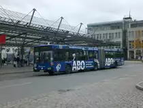 Mercedes-Benz O 405 N (Niederflur-Stadtversion) auf der Linie 5 nach Eichholz am ZOB/Hauptbahnhof.