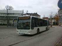 Mercedes-Benz O 530 II (Citaro Facelift) auf der Linie 9 nach Bad Schwartau/ZOB am ZOB/Hauptbahnhof.