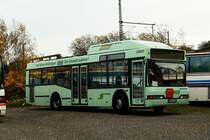 J�tte Reisen  OB AJ 1107 (ex Regionalbus Arnstadt) ist ein Erdgas Bus und wird im Sch�lerverkehr eingesetzt.
November 2008