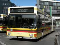 STI Bus BE 458568 Nr, 68 auf der Linie 2 am Bahnhof in Thun. Die Aufnahme stammt vom 05.11.2009.
