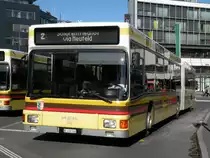 STI Bus BE 458568 Nr, 68 auf der Linie 2 am Bahnhof in Thun. Die Aufnahme stammt vom 05.11.2009.