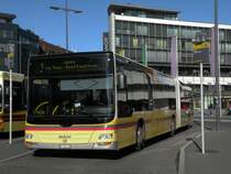 STI Bus BE 700122 auf der Linie 1 am Bahnhof Thun. Die Aufnahme stammt vom 05.11.2009.
