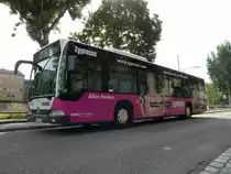SWEG Bus FR H 1723 auf einer Einsatzfahrt im Kleinhningen (Schweiz). Die Aufnahme stammt vom 05.06.2009.