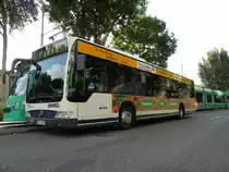 SWEG Bus FR H 4536 macht in Kleinhningen Pause. Die Aufnahme stammt vom 10.06.2009.