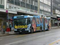 tpf - Volvo-Hess Trolleybus Nr.509  FR 300414 unterwegs auf der Linie 3 in der Stadt Fribourg am 09.11.2009
