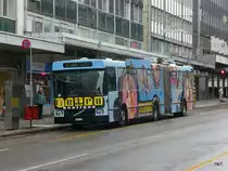 tpf - Volvo-Hess Trolleybus Nr.509  FR 300414 unterwegs auf der Linie 3 in der Stadt Fribourg am 09.11.2009