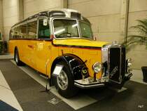 sussie traffic Bern 2009 - Ausstellungst�ck ein FBW Postauto im Privatbestiz .. Bild vom 13.11.2009