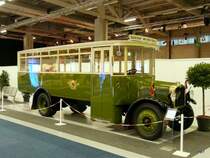 sussie traffic Bern 2009 - Ausstellungst�ck ein Saurer 4 T Nr.5 BE 29005 der Bern mobil.. Bild vom 13.11.2009