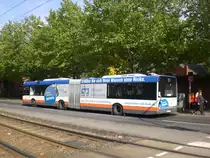 Solaris Urbino auf der Linie 259 nach S-Bahnhof Buch an der Haltestelle Weiensee Gonoudstrae.