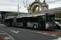 Irisbus Citelis Gelenkbus # 33 der Auto AG Rothenburg , aufgenommen am 06. Oktober 2009 in Luzern am Bahnhof.