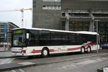 Setra S 300er Serie der  Rottal Auto AG  auf den Busbahnhof in Luzern am 8. Oktober 2009. 