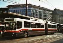 VBSG St. Gallen Nr. 162 NAW/Hess Gelenktrolleybus am 23. September 2009 St. Gallen, Bahnhof