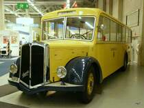 sussie traffic Bern 2009 - Ausstellungst�ck Berna Nr.8  SO 128821 ex Linienbus der BBGO .. Bild vom 13.11.2009