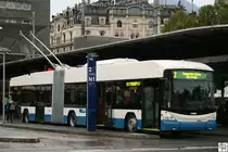 Hess BGT-N2C  Swisstrolley 3  (Facelift 2009) Gelenktrolleybus # 226 der Verkehrsbetriebe Luzern (vlb), aufgenommen am 8. Oktober 2009.