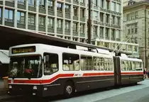 VBSG St. Gallen Nr. 160 NAW/Hess Gelenktrolleybus am 21. Oktober 2009 St. Gallen, Bahnhof