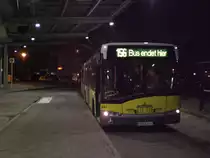 Solaris Urbino auf der Linie 156 am S-Bahnhof Storkower Stra�e.