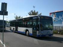 Mercedes-Benz O 530 I  (Citaro) auf der Linie 653 nach Bahnhof Falkensee an der Haltestelle Dallgow-Dberitz Havelpark.