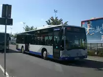 Mercedes-Benz O 530 I � (Citaro) auf der Linie 653 nach Bahnhof Falkensee an der Haltestelle Dallgow-D�beritz Havelpark.