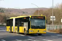 EVAG 4671 (E VG 4671) mit dem E-Wagen 39 zum Berlinerstr. in Velbert.
Aufgenomen am 20.11.2009 am S-Bf Essen Werden.