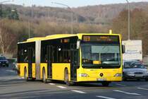 EVAG 4601 (E VG 4601) nach Velbert Berlinerstr. am 20.11.2009 vor dem
S-Bf Essen Werden.