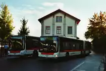 VBSG St. Gallen Nr. 295/SG 198'295 MAN am 24. Oktober 2009 Goldach, Bahnhof (Bahnersatz St. Gallen-Goldach)