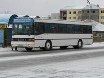Auch dieser SETRA stammt aus Deutschland, zumindest steht an der Fahrertr noch Renate Flohr, Hersfelder Str. 85, 36304 Alsfeld. Foto aufgenommen am 11.11.2009 in Kokshetau