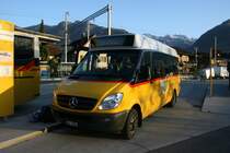 PU Dillier, Sarnen, Nr. 15 (OW 10'004, MB Sprinter City 35, 2009) am 18.11.2009 in Sarnen.