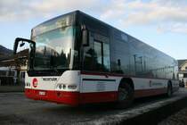 Zentralbahn/Dillier, Sarnen, Nr. 3 (OW10'006, Neoplan N4416, 2002) am 18.11.2009 in Giswil (Bahnersatz Brnig).
