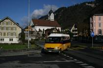 PU Christen, Oberrickenbach, NW 547 (MB/Kusters Sprinter 416CDI, 2005) am 18.11.2009 in Wolfenschiessen.
